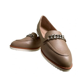 Adrienne Vittadini Women’s Size 8.5 Linus Tan Flat Loafers